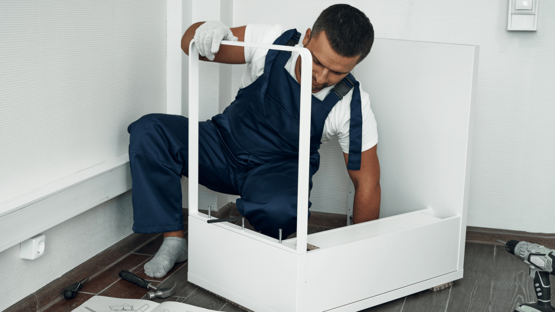 Fürdőszoba bútor felszerelése