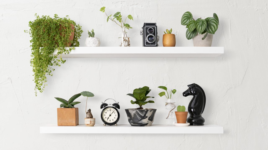 lebegő polc felszerelése