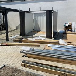 kerti építmény összeszerelés, előkészületek