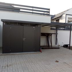 kerti építmény referencia: kerti fészer