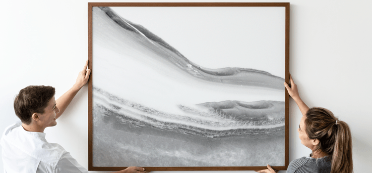 Számunkra nem akadály nehéz kép rögzítése falra