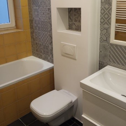 teljes lakásfelújítás referencia: fürdőszoba