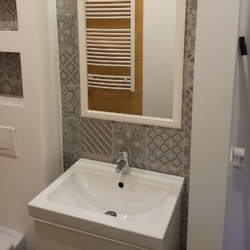 teljes lakásfelújítás referencia: fürdőszoba - mosdó