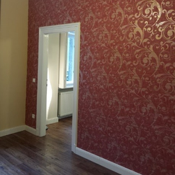 teljes lakásfelújítás referencia: tapéta